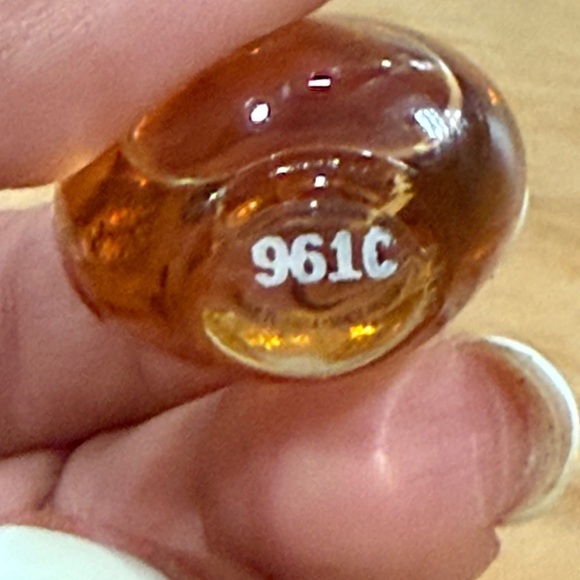 VTG Halston Pure Perfume Miniature 1/8oz Partial Elsa Peretti Bottle Travel - Picture 4 of 4